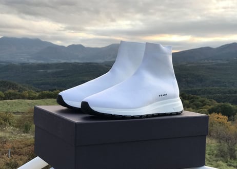 2019aw prada logo sneakers 9