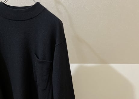 yves saint laurent logo turtle neck knit