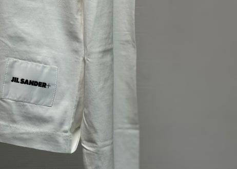 jilsander over size logo tops dead stock