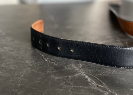 loewe anagram leather belt