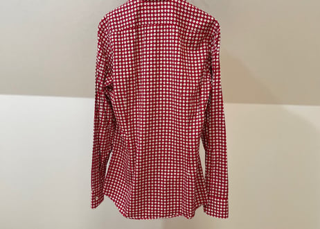 gucci shell pattern dress shirt dead stock