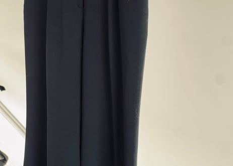mamekurogouchi high waist flare trousers