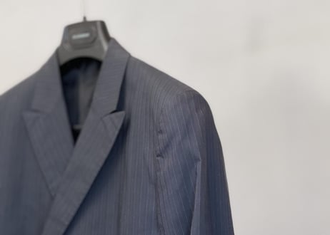 jilsander stripe double jacket