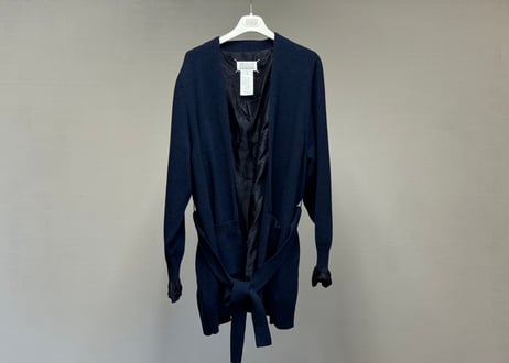 maison margiela collarless coat