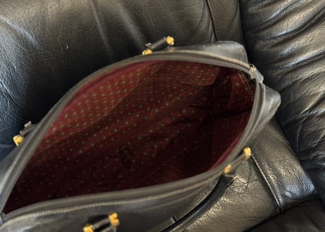loewe leather anagram shoulder bag