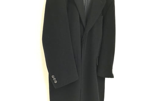 saint laurent cashmere chesterfield coat