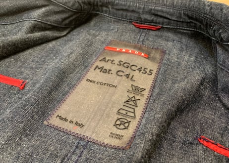 prada sports denim jacket