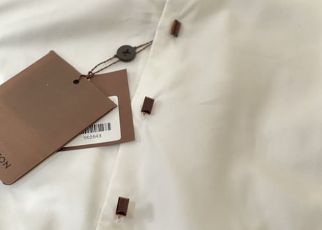 louis vuitton cufflinks shirt dead stock