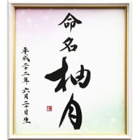 命名書（通常版・額付）【オーダー制作品】