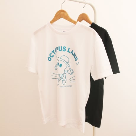 "OCTOPUS LAND"タコTEE