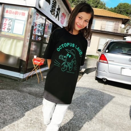 "OCTOPUS LAND"タコTEE