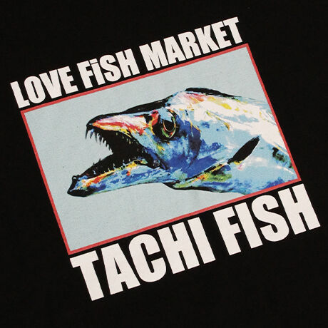 "タチウオ"フードTEE