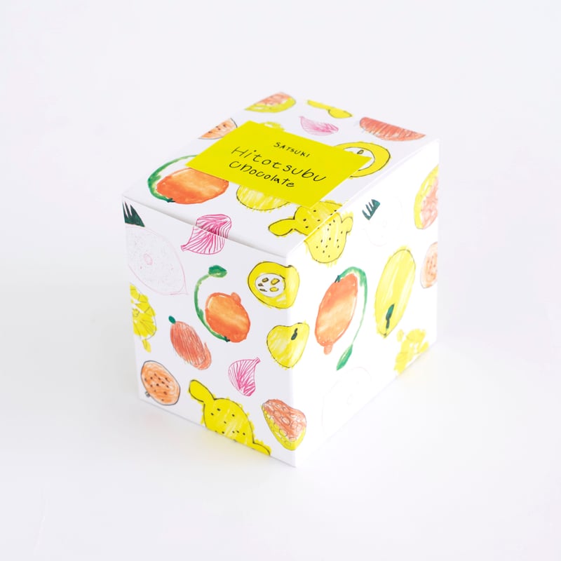 さつき様確認用 カラフルポップ コラージュセット バークチョコレート ひとつぶボックス | 尾道さつき作業所 SATSUKI