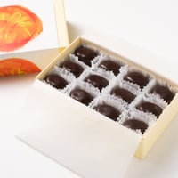 カカオ型バークチョコレート