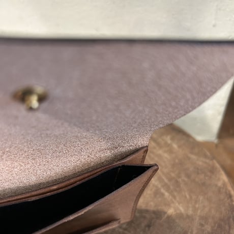forme : flp-19 Card case/ Bridle leather /black