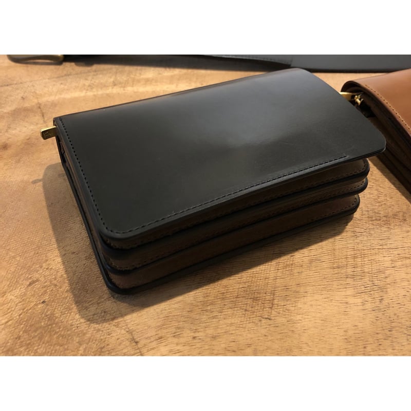 forme: flp-26 Short wallet /Baby calf black | a