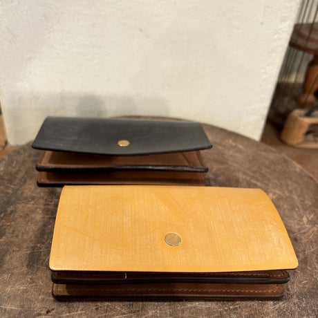 forme : flp-19 Card case/ Bridle leather /black