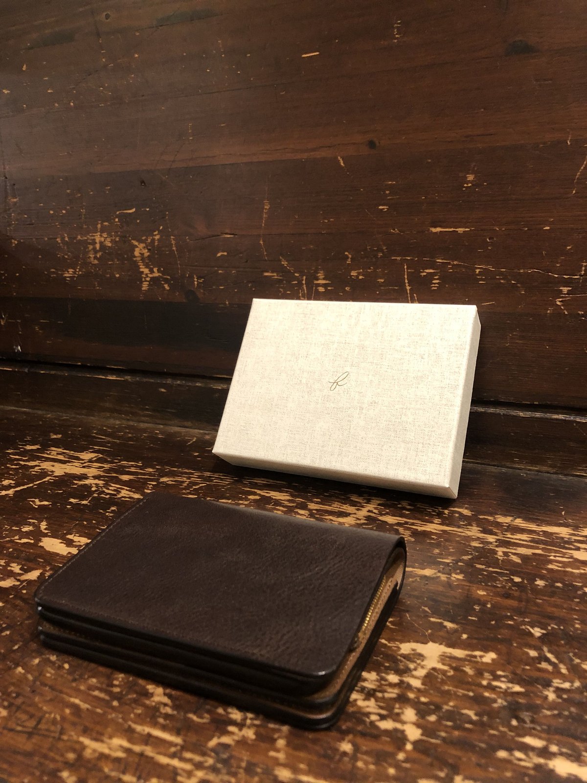 flp-26 Short wallet / Tigres dark brown x SHF |
