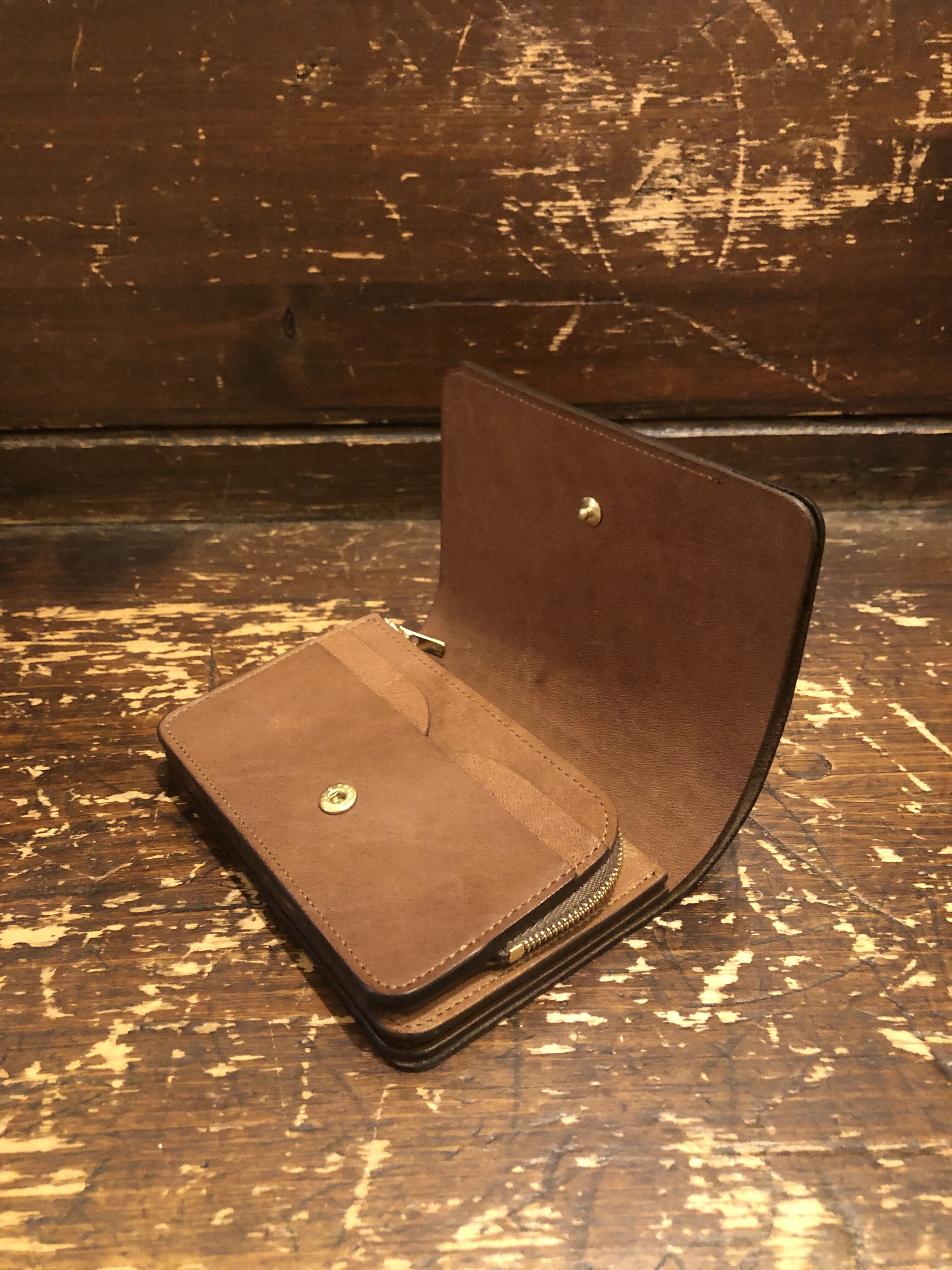 flp-26 Short wallet / Tigres dark brown x SHF |