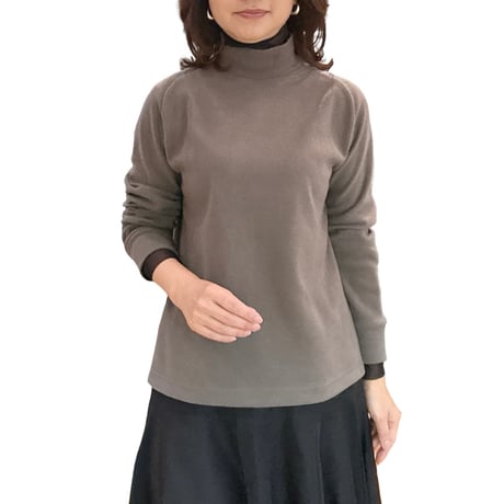 チュール付きフリース