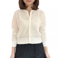 メッシュ　カーディガン