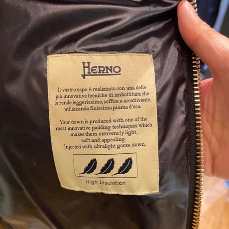 HERNO ヘルノ　ダウンコート