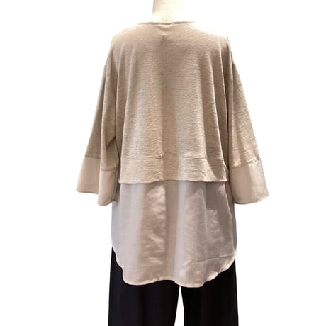 リネンTシャツ