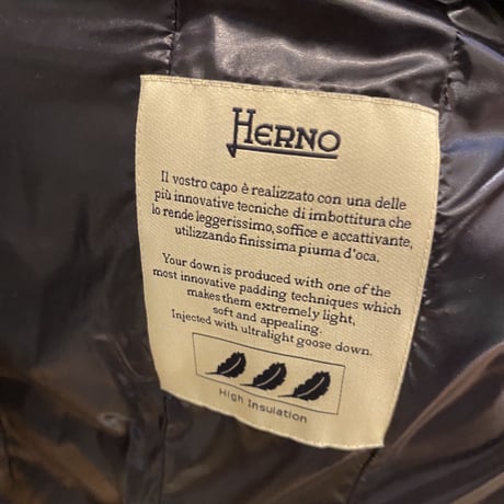 HERNO ヘルノ　ダウンコート