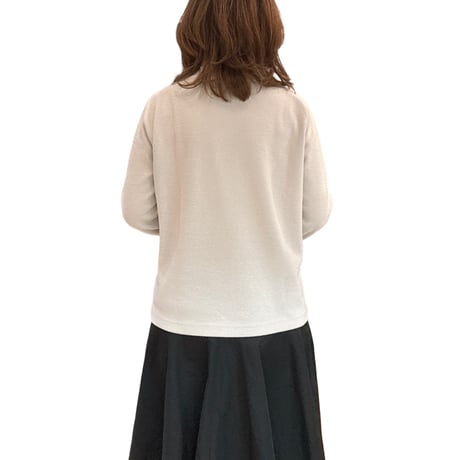 チュール付きフリース