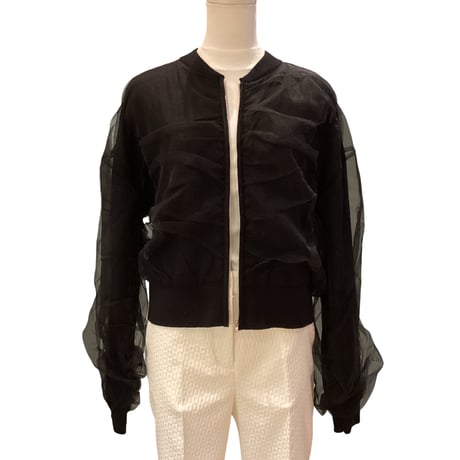 再入荷　ニット　ブルゾン