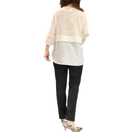 再入荷　リネンTシャツ