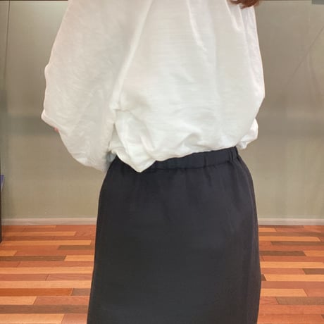 リネン　スカート