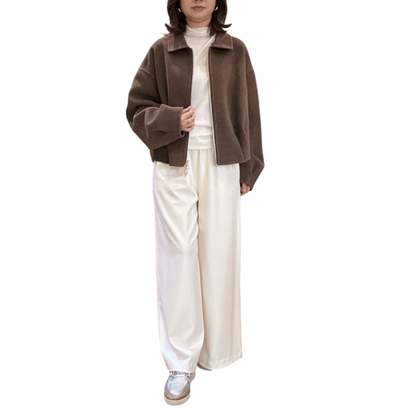 ファー付きジャケット