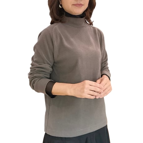 チュール付きフリース