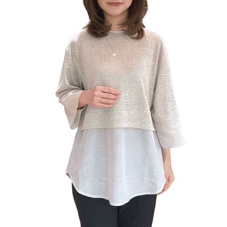 リネンTシャツ