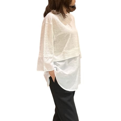 再入荷　リネンTシャツ