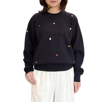 ビジュー付きニット
