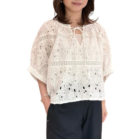 再入荷　2wayブラウス