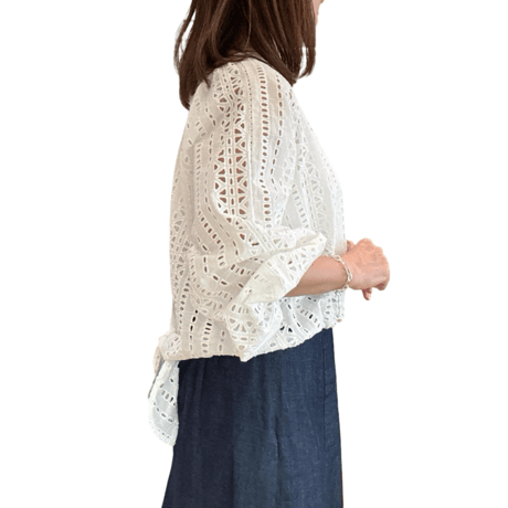 再入荷　2WAY ブラウス