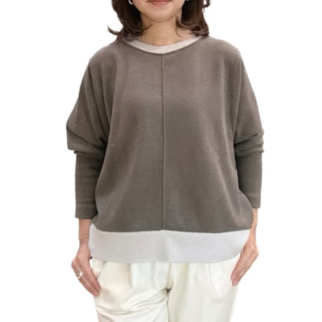 再入荷　フリースニット