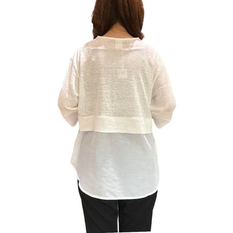 再入荷　リネンTシャツ