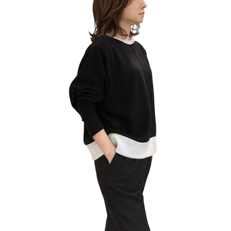 再入荷　フリースニット