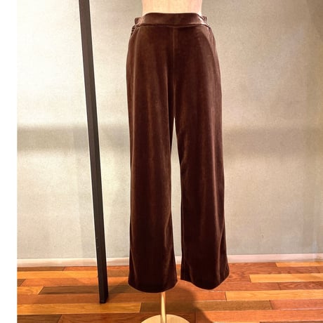ベロアパンツ
