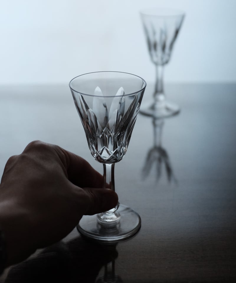 ヴィンテージバカラ Tourville クリスタルワイングラス | LAPIN ART ONLINE