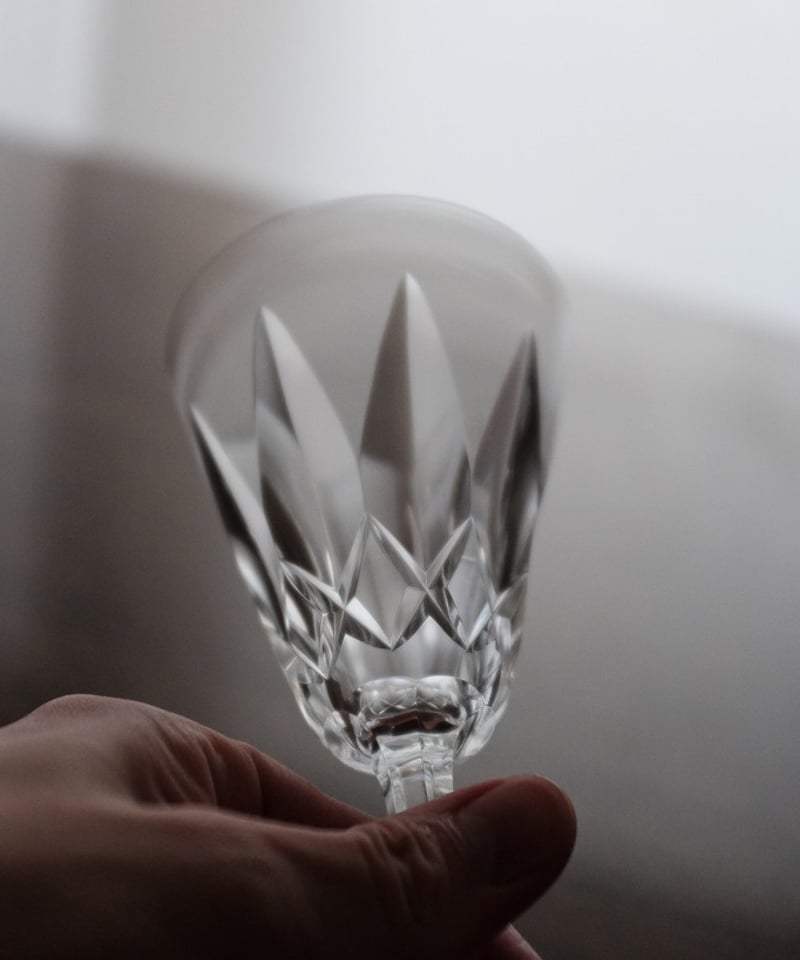 ヴィンテージバカラ Tourville クリスタルワイングラス 14 | LAPIN ART