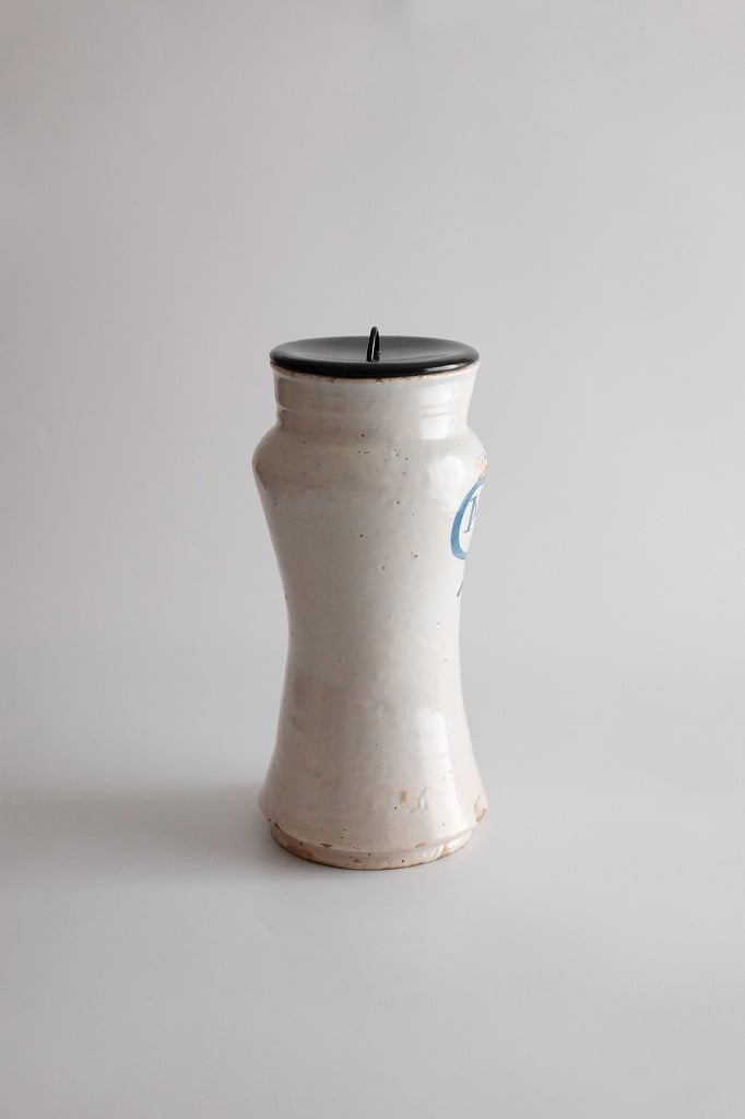 ♦︎【美品❤️水指】 茶道具　イタリア製　陶器　♦︎ イタリアマヨリカ焼 細水指 17-18世紀 | LAPIN ART ONLINE