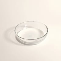 乳白ガラス鉢　S