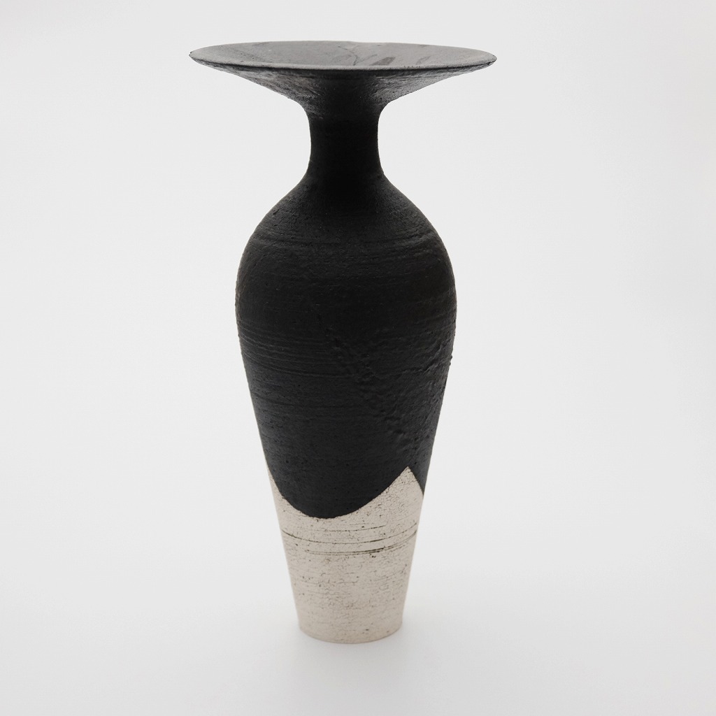 KANSAI NOGUCHI 野口寛斉　JOMON Yakishime Vase 19