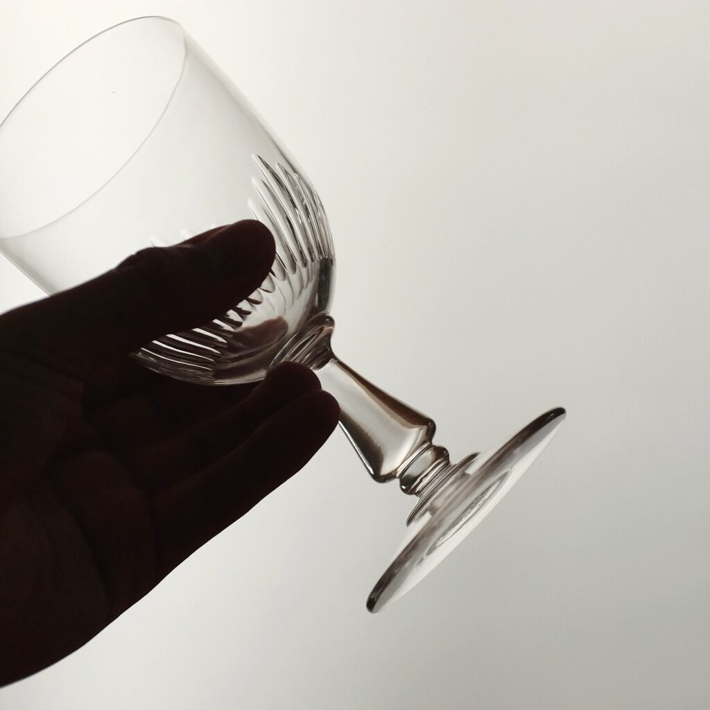 バカラグラスオールドバカラ2脚コレクションアンティークヴィンテージ