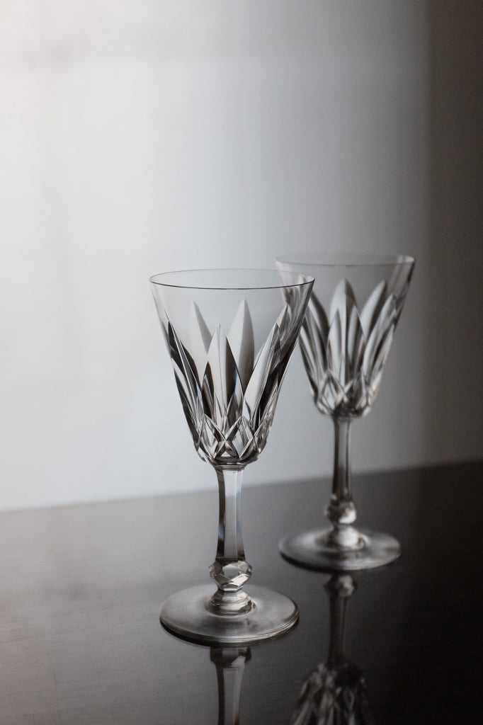 ヴィンテージバカラ Tourville クリスタルワイングラス 14 | LAPIN ART